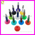 Useful top quality electronic cigarette accessory colorful silicone ego stand e cigar display stand